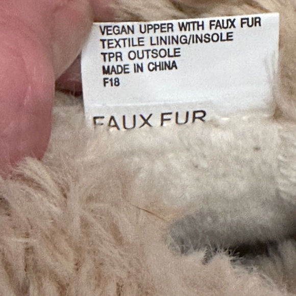 JBU by Jambu Bristol Womens 7.5 M Faux Fur Tan Ankle Boots Memory Foam - Picture 5 of 7